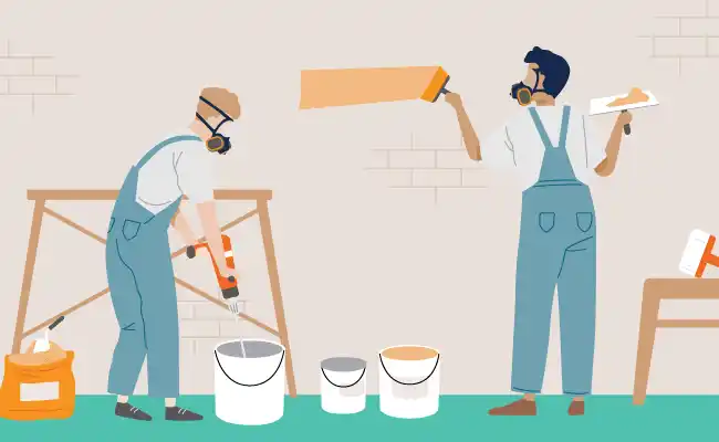 painting Everman